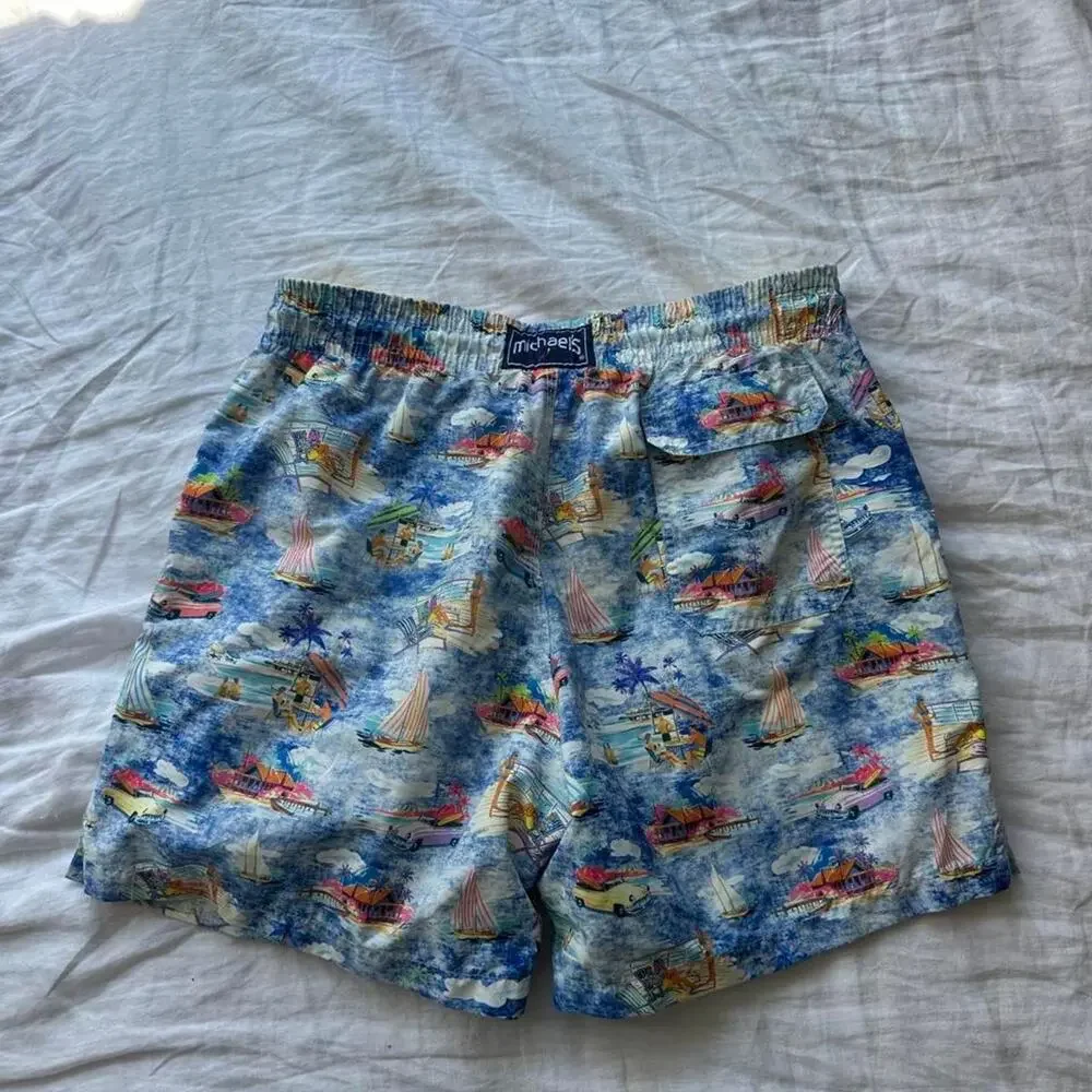 Vinage michaels swim trunks in